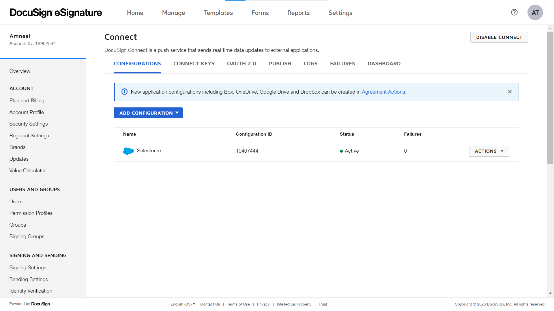 CentrisRouting order and Signature name is not updated correctly.